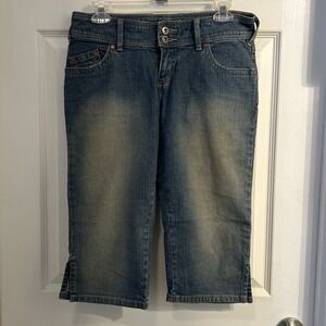 Personal Identity Blue‎ Jean Denim Capri Pants size 5